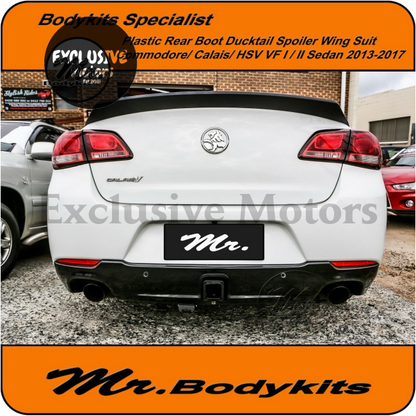 Boot Spoiler Ducktail for VF Holden Commodore/Calais