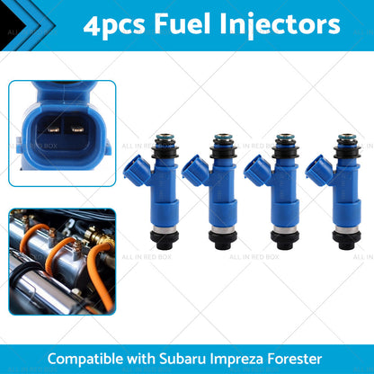 4PCS 565cc Fuel Injector Suitable For Subaru Impreza Forester Legacy 16611-AA720-1