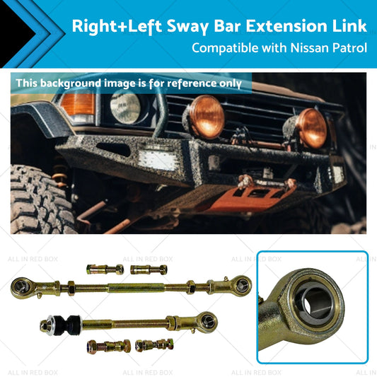 Rear Right Left Sway Bar Extension Link for 2 inch -8 inch  Suitable for Nissan Patrol GQ-0