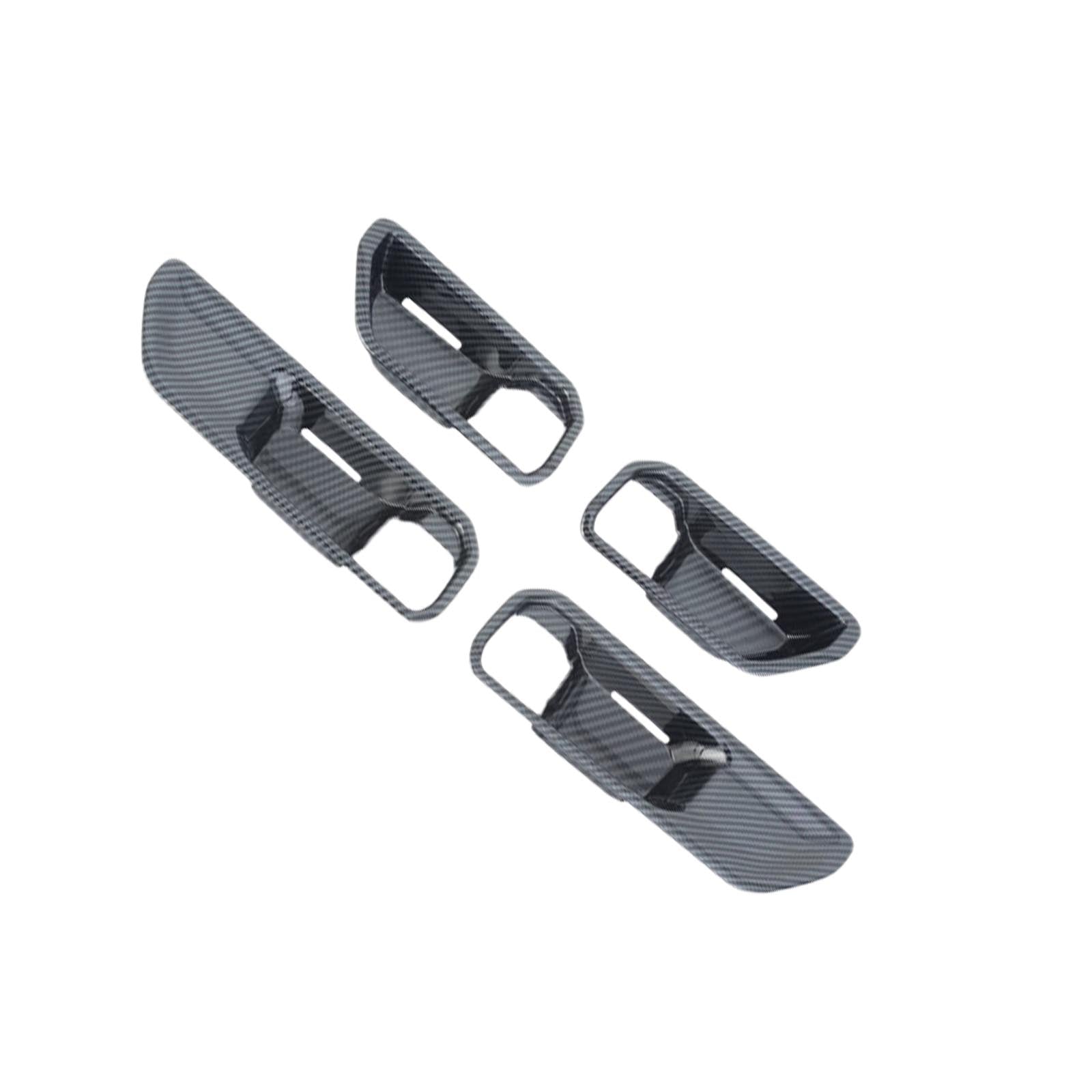 Carbon Inner Door Handle Bowl Cover Trim Suitable For Toyota Prado LC250 24-25-1