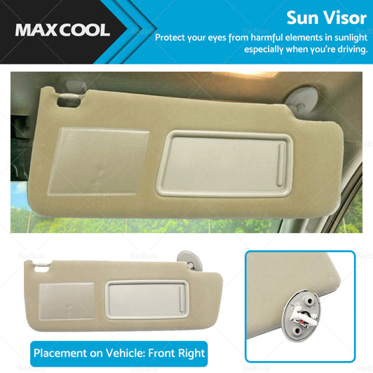 RH Sun Visor Suitable For Toyota Prado TRJ120 RZJ120 LJ120 KZJ120 KDJ120 GRJ120-0
