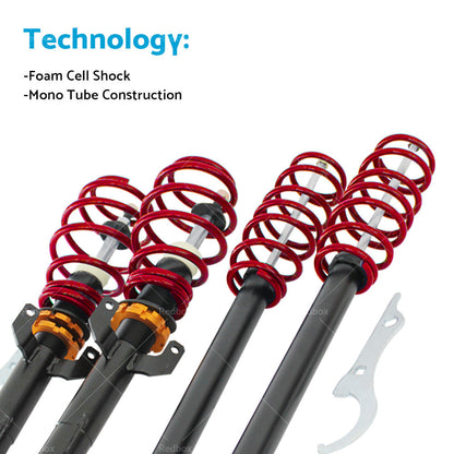 Shock Absorber Suitable For VW Volkswagen Polo 9N Seat Ibiza 4 6L Coil Supension