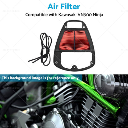 Air Filter Suitable For Kawasaki Vulcan 900 Vulcan Classic 2006-2022 11013-0015-4