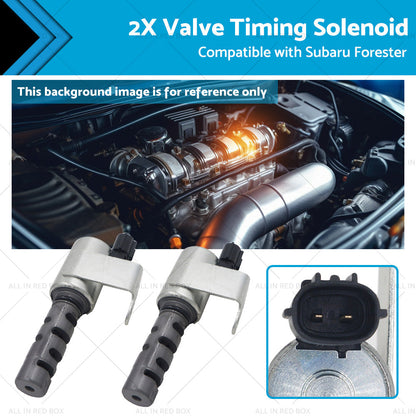 2PCS VVT Valve Timing Solenoid Suitable for Subaru Foreste Impreza Liberty-0