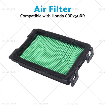 Air filter element for Honda CB300F CBR300R 2015-2016 CBR250R CBR250 2011-2013-1