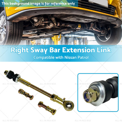 Rear Right Sway Bar Extension Link for 2 inch  - 8 inch  Suitable for Nissan Patrol GU GQ