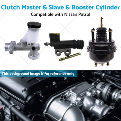 Clutch Slave  and  Master  and  Booster Cylinder Suitable for Nissan Patrol GU Y61-4