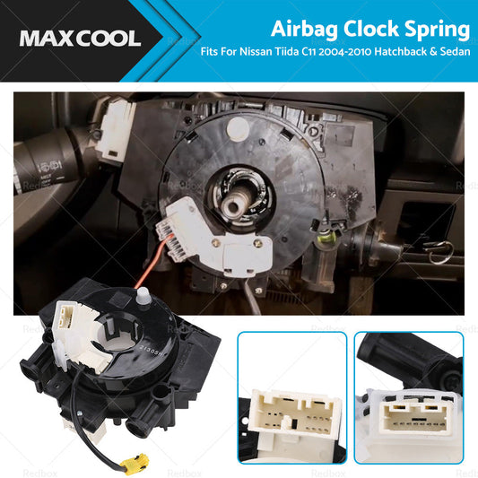 Spiral Airbag Clock Spring Fits For Nissan Tiida C11 2004-2010 Hatchback  and  Sedan-0
