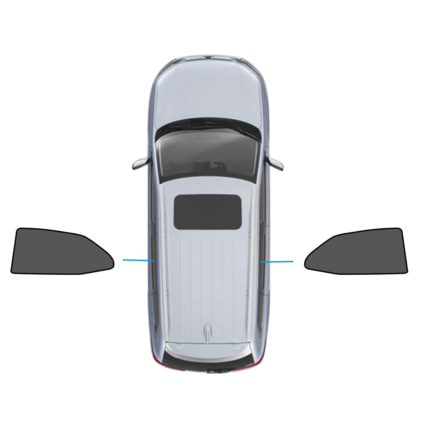 Car Window Magnetic Mesh Sun Blind Shades Suitable for Toyota Camry 2017-2025-2