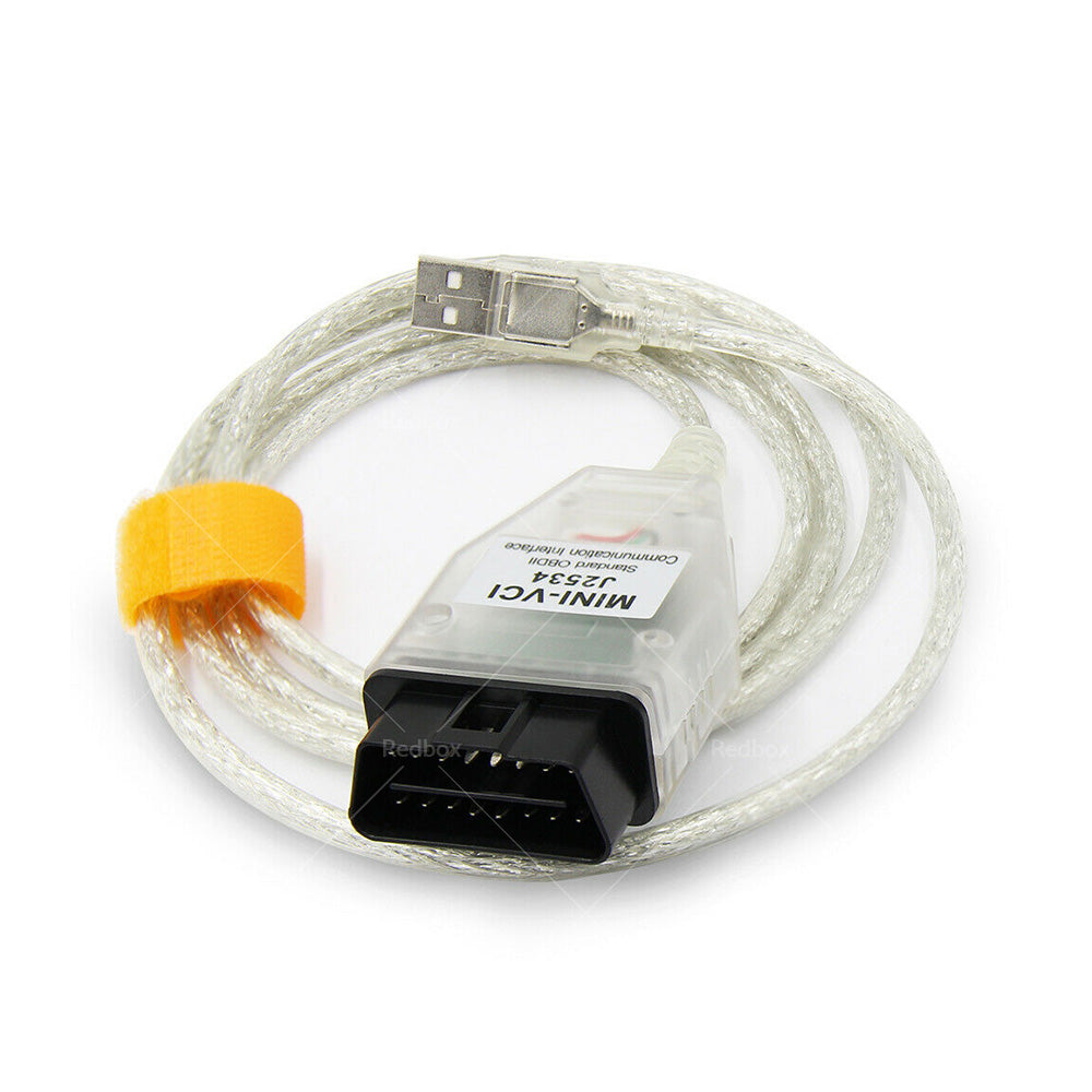 USB to OBD2 MINI VCI Single diagnostic Cable Suitable For Toyota TIS Techstream-4