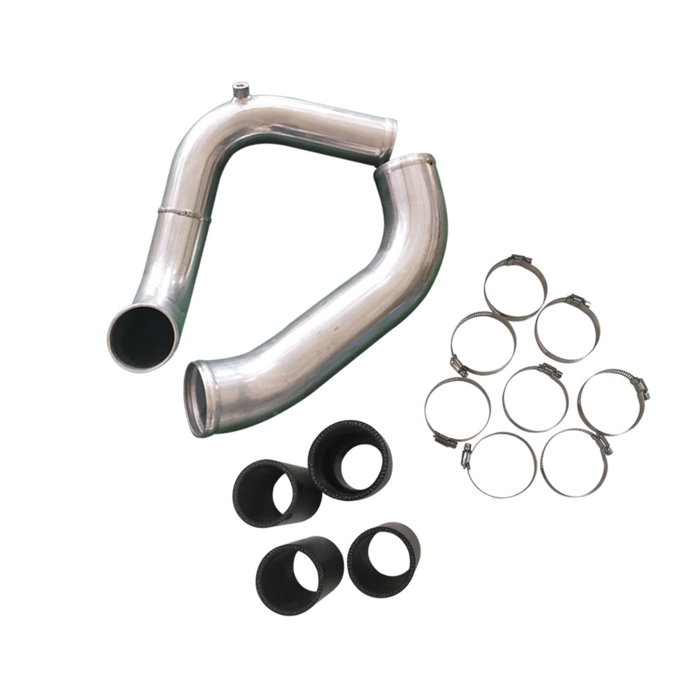 ALUNMINUM INTERCOOLER PIPING fits NISSAN GU Y61 3. 0L CRD ZD30 PATROL 2007-2012-4