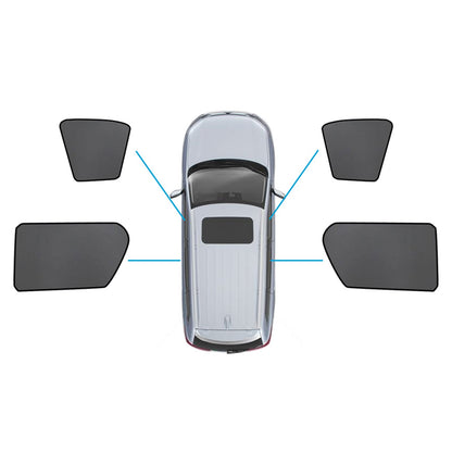 Magnetic Mesh Sun Blind Shades Suitable for Suitable for Toyota Hilux SR5 15-25-2