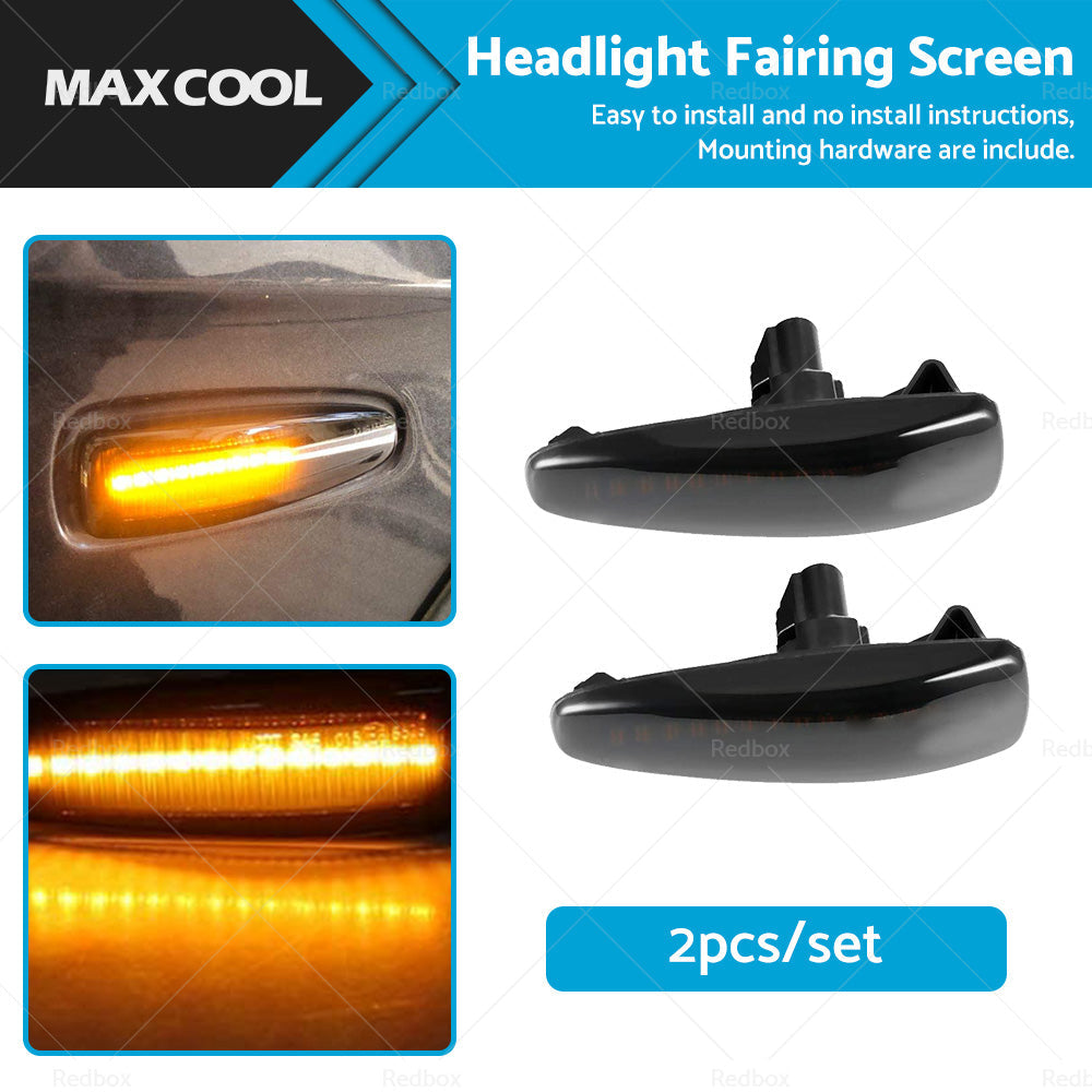 LED Side Marker Indicator Light Suitable For Mitsubishi Lancer Evolution Mirage-0