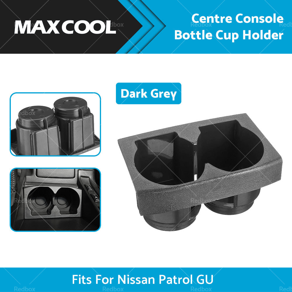 Car Front Centre Console Bottle Cup Holder Storage Gap Fits For Nissan Patrol GU-1