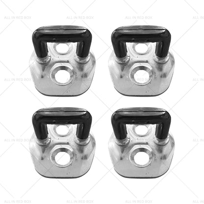 Set of 4 Door Lock Striker Plate Fit For Nissan Patrol GU Y61