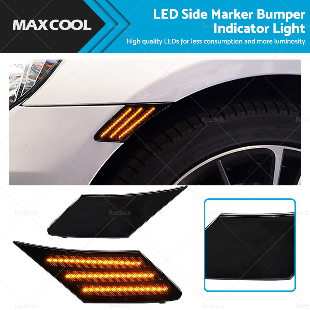 2xLED Side Marker Bumper Indicator Light Suitable For Toyota 86 Subaru BRZ Scion-0