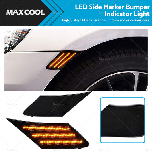2xLED Side Marker Bumper Indicator Light Suitable For Toyota 86 Subaru BRZ Scion-0