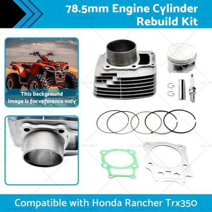 78. 5mm Engine Cylinder Rebuild Kit Suitable for Honda Trx350 Rancher 2000-2006-1