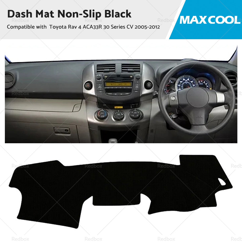 Dash Mat Suitable For Toyota Rav 4 ACA33R 30 Series CV 2005-2012 Dashboard Cover-0