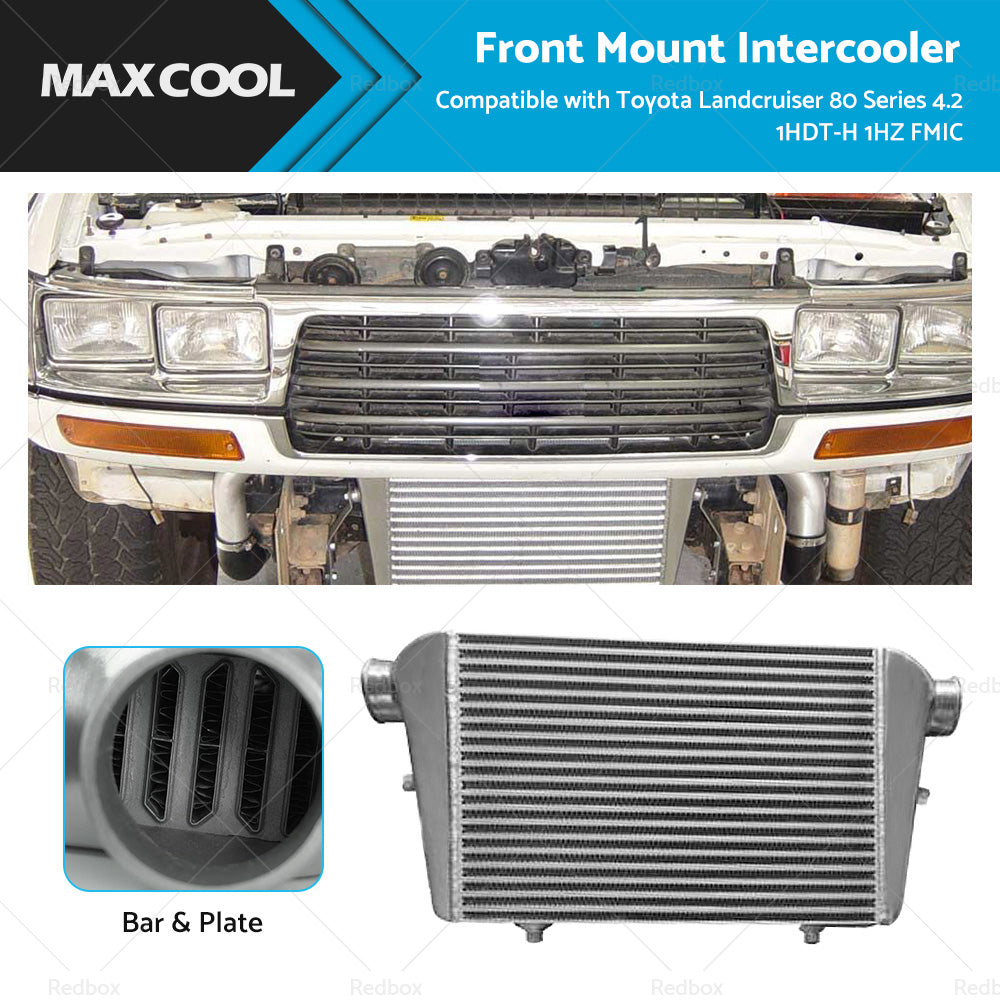 Intercooler Front Mount Suitable For Toyota Landcruiser 80 Series 4. 2 1HDT-H 1HZ-0