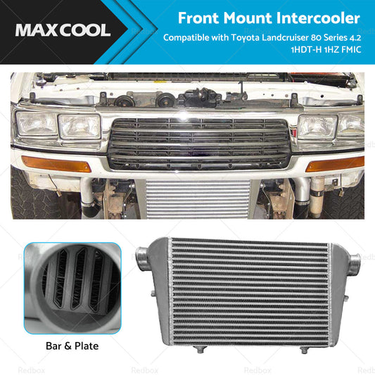 Intercooler Front Mount Suitable For Toyota Landcruiser 80 Series 4. 2 1HDT-H 1HZ-0