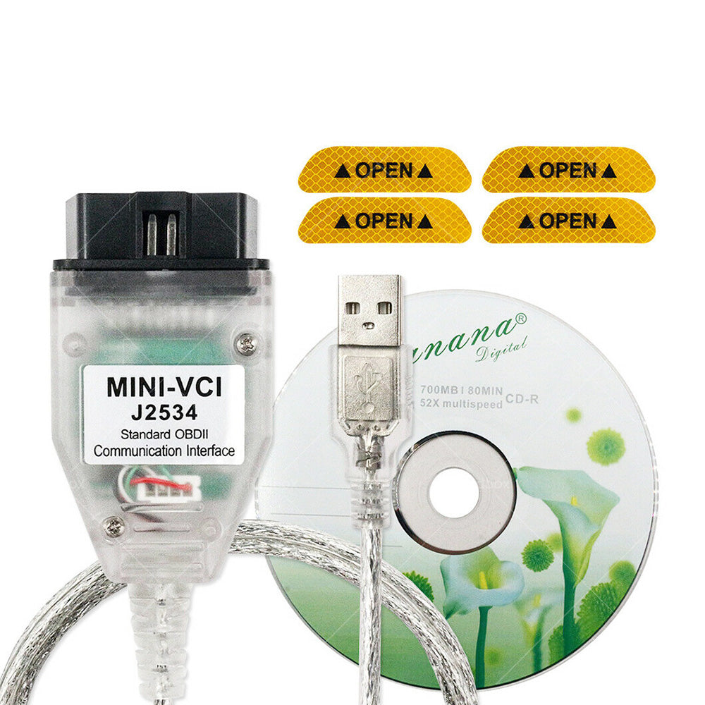 Suitable For Toyota Techstream TIS V15 MINI VCI USB OBD2 Car Diagnostic Cable-1