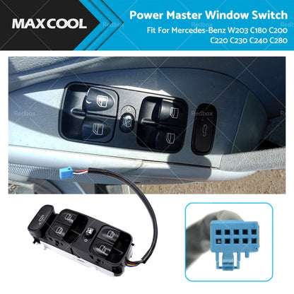 Master Window Switch Fit For Mercedes-Benz W203 C180 C200 C220 C230 C240 C280-0