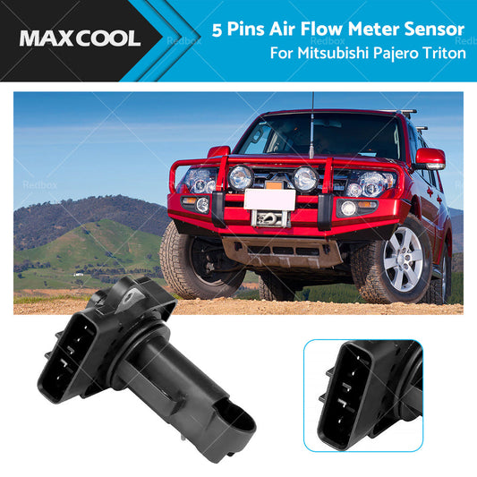 Mass Air Flow Meter MAF Sensor 5 Pins Fit for Mitsubishi Pajero Triton MR547077-0