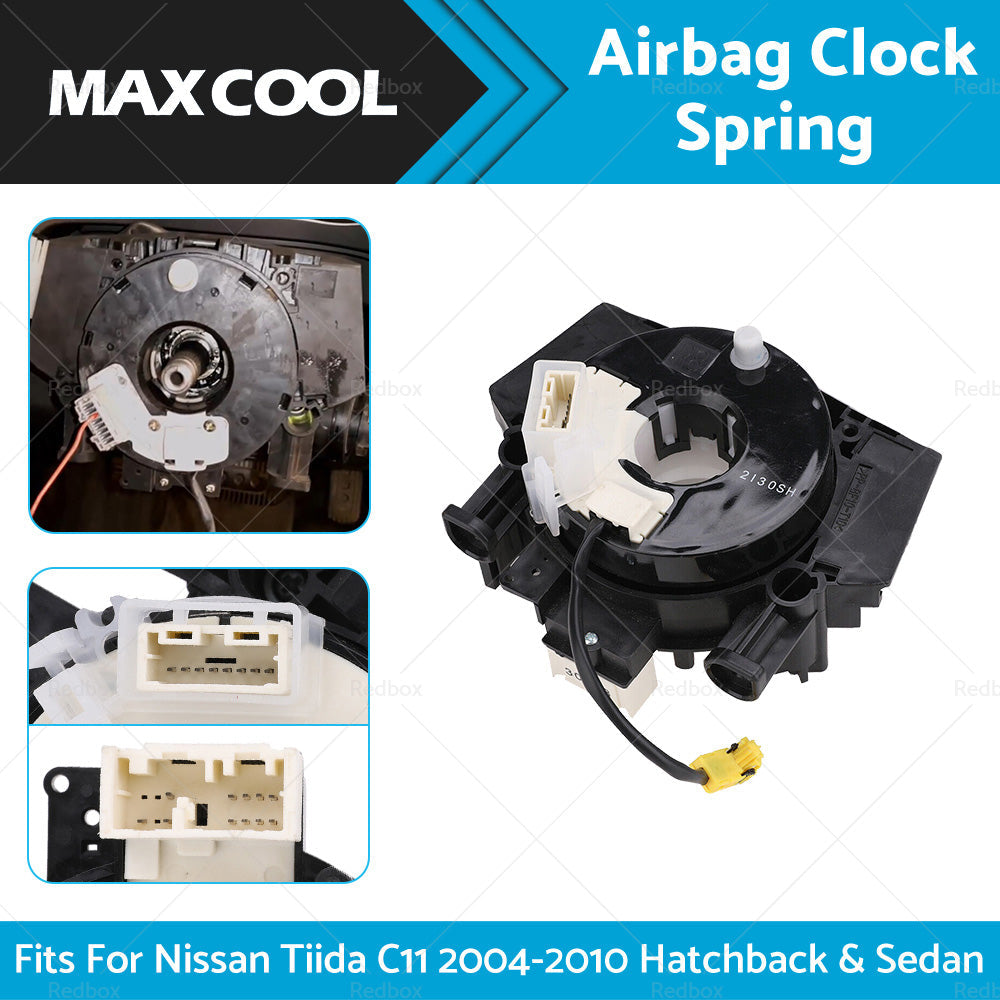 Spiral Airbag Clock Spring Fits For Nissan Tiida C11 2004-2010 Hatchback  and  Sedan-1