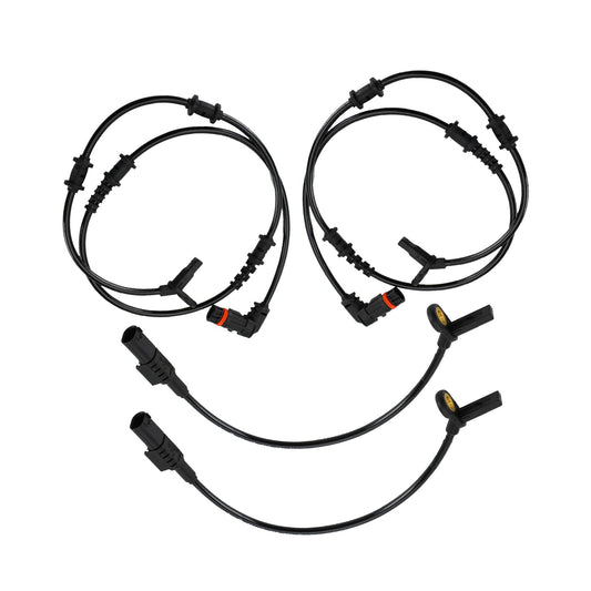 4pcs Front Rear ABS Speed Sensor Set Suitable For Mercedes-Benz W164 ML350 ML320-0
