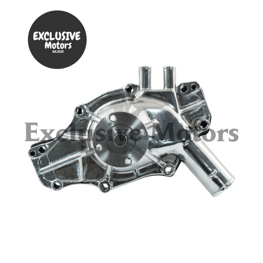 Chromed Aluminium Water Pump 253 308 for Holden VH-VS (1981-2000)