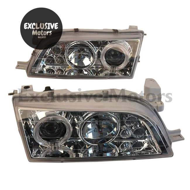 Car Headlight Modified Angel Eyes Daytime Running Lights For Toyota Corolla