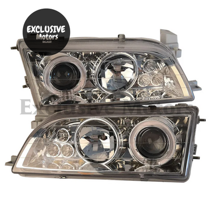 Car Headlight Modified Angel Eyes Daytime Running Lights For Toyota Corolla