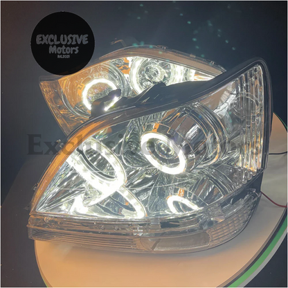 Car Led Lens Headlight For Lexus Rx300 And Harrier (Acu10)