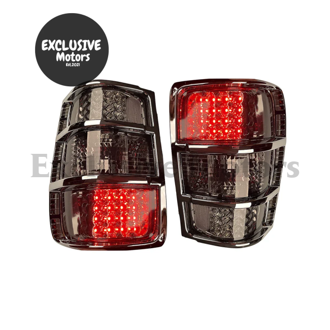 Car Led Taillight For Mitsubishi Pajero (V31 V32) - Smoked