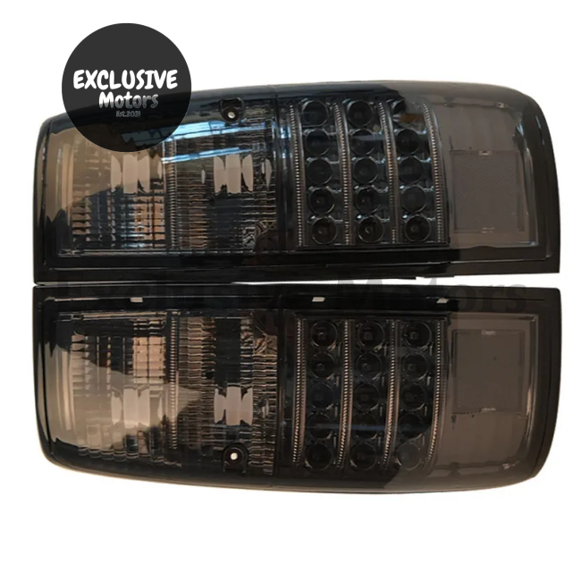 Car Modified Led Black Taillights For Toyota Land Cruiser (Fj80 Lc80 Fj82 Lc82)