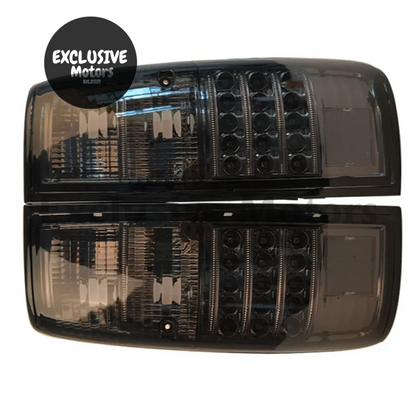 Car Modified Led Black Taillights For Toyota Land Cruiser (Fj80 Lc80 Fj82 Lc82)