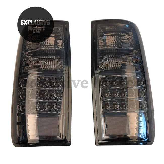 Car Modified Led Black Taillights For Toyota Land Cruiser (Fj80 Lc80 Fj82 Lc82)