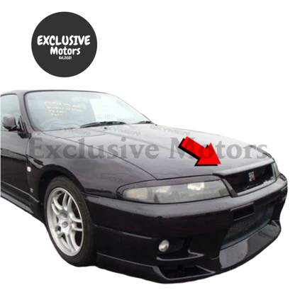 Carbon Bonnet Lip For Nissan Skyline R33 Gtr 1995-1998