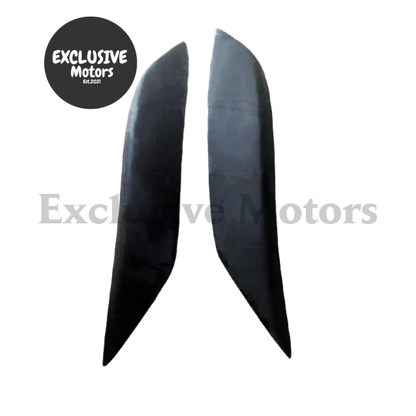 Carbon Eyebrow Fiber Headlight Trims For Nissan 350Z Z33 2003-2006