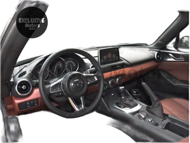 Carbon Fiber Gear Surround Cover Trim For Mazda Mx-5 Miata Roadster