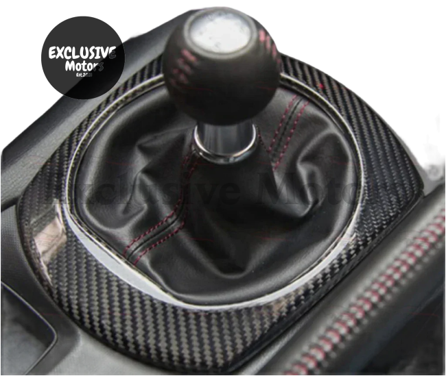 Carbon Fiber Gear Surround Cover Trim For Mazda Mx-5 Miata Roadster