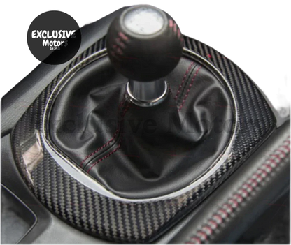 Carbon Fiber Gear Surround Cover Trim For Mazda Mx-5 Miata Roadster