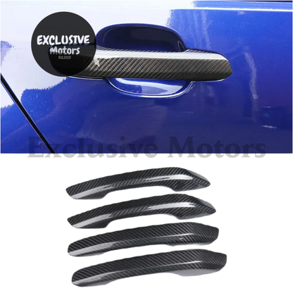 Carbon Fiber Handle For Audi A4/A5/Q5L/Sq5 B9 2018 +