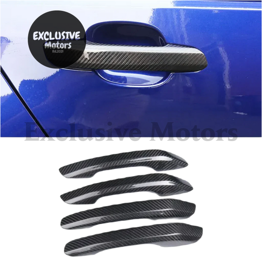 Carbon Fiber Handle For Audi A4/A5/Q5L/Sq5 B9 2018 +