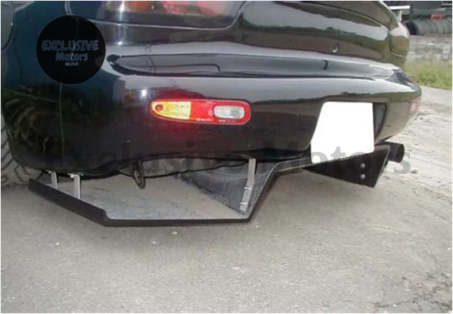 Carbon Fiber Lip Rear Diffuser For Mazda Rx-7 Fd3S