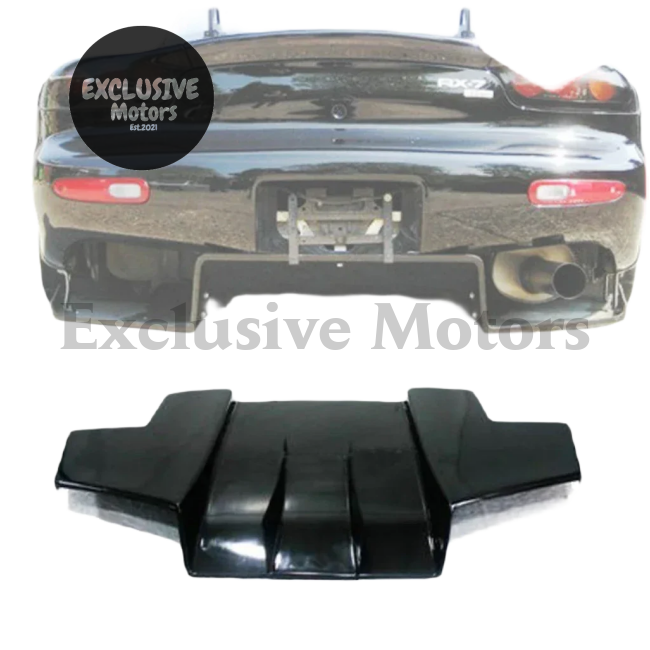 Carbon Fiber Lip Rear Diffuser For Mazda Rx-7 Fd3S