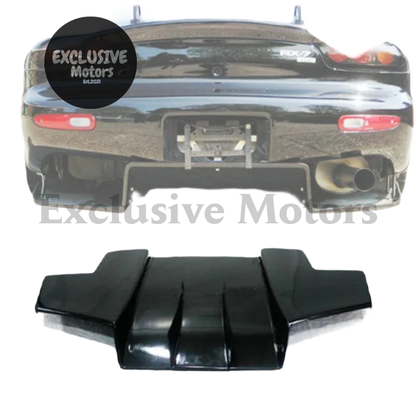 Carbon Fiber Lip Rear Diffuser For Mazda Rx-7 Fd3S