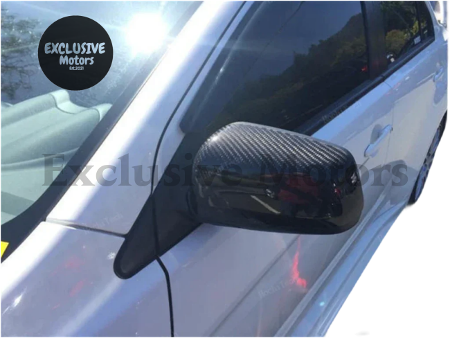 Carbon Fiber Mirror Cover For Mitsubishi Lancer Evolution