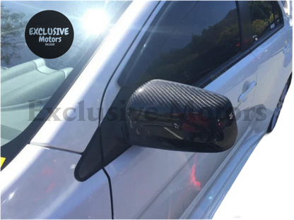 Carbon Fiber Mirror Cover For Mitsubishi Lancer Evolution